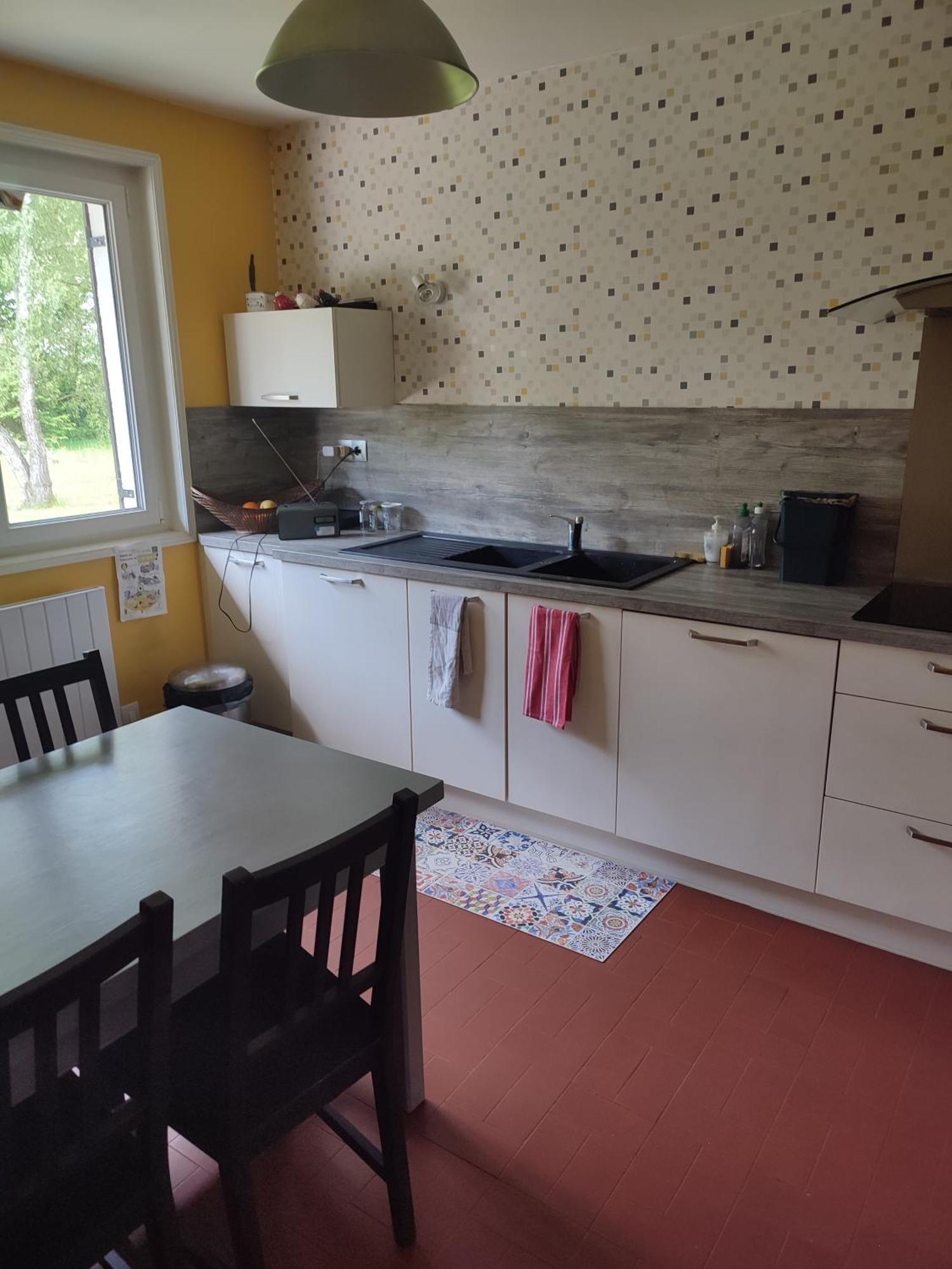 Chambre et salle de bain privative dans maison à la campagne Serley Esterno foto
